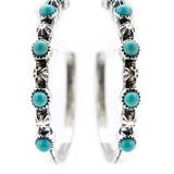 Hooper Creek Turquoise Bead Earrings